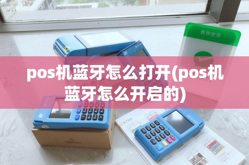 pos机蓝牙怎么打开(pos机蓝牙怎么开启的)