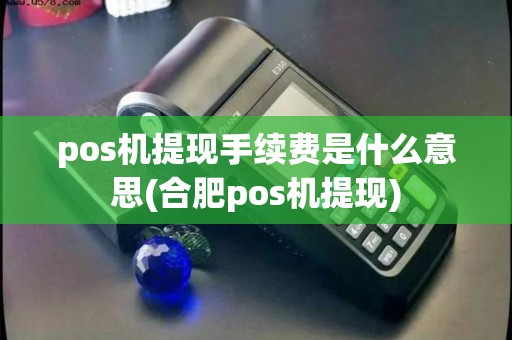 pos机提现手续费是什么意思(合肥pos机提现)