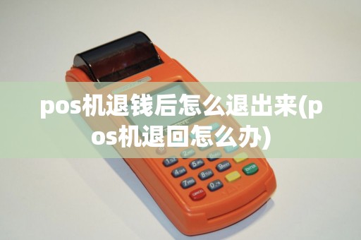 pos机退钱后怎么退出来(pos机退回怎么办)