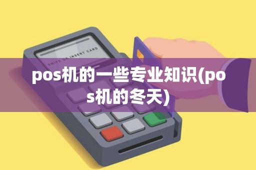 pos机的一些专业知识(pos机的冬天)