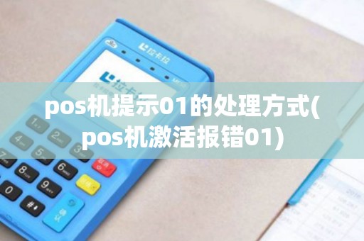 pos机提示01的处理方式(pos机激活报错01)