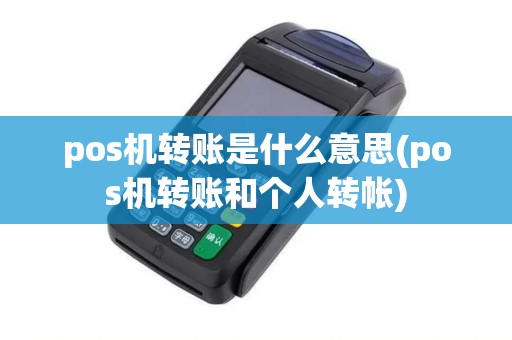 pos机转账是什么意思(pos机转账和个人转帐)