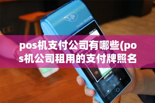 pos机支付公司有哪些(pos机公司租用的支付牌照名单)