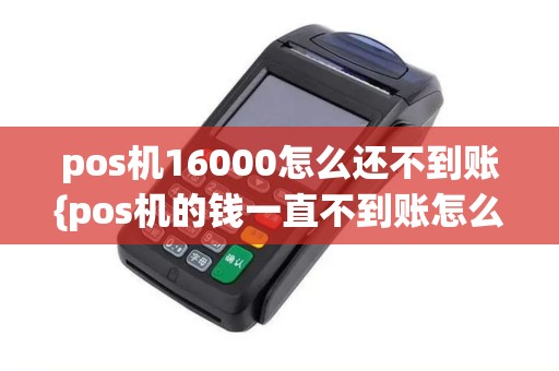pos机16000怎么还不到账{pos机的钱一直不到账怎么办}