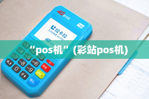 “pos机”(彩站pos机)