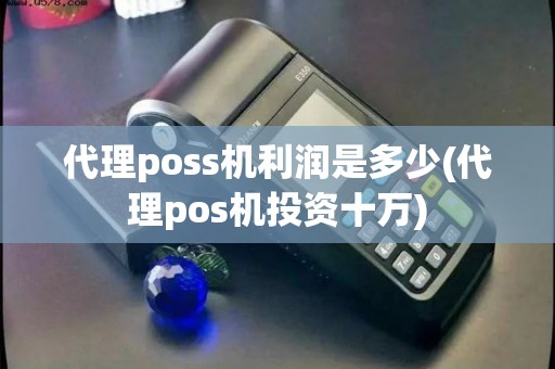 代理poss机利润是多少(代理pos机投资十万)