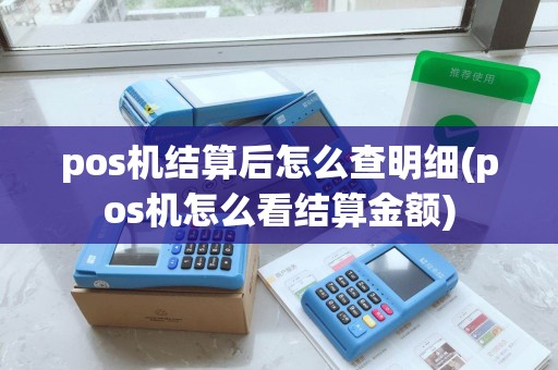 pos机结算后怎么查明细(pos机怎么看结算金额)