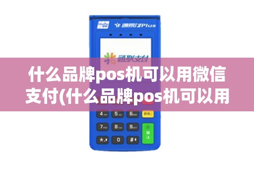 什么品牌pos机可以用微信支付(什么品牌pos机可以用)