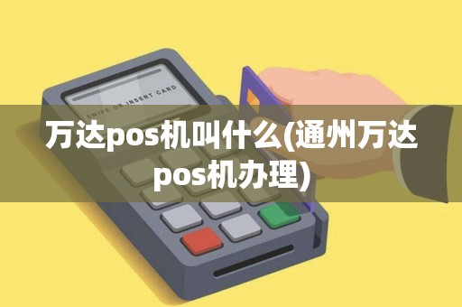 万达pos机叫什么(通州万达pos机办理)