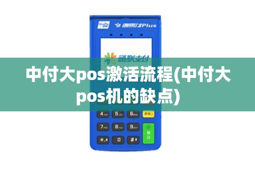 中付大pos激活流程(中付大pos机的缺点)