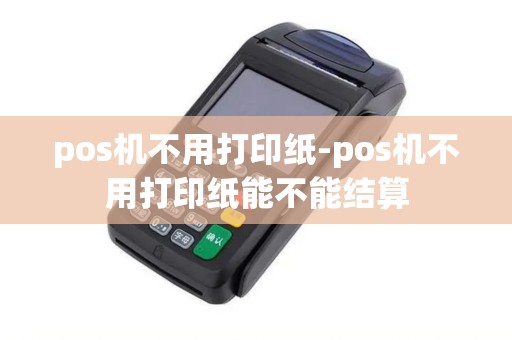 pos机不用打印纸-pos机不用打印纸能不能结算