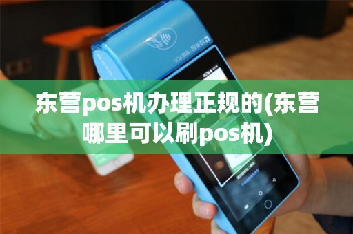 东营pos机办理正规的(东营哪里可以刷pos机)
