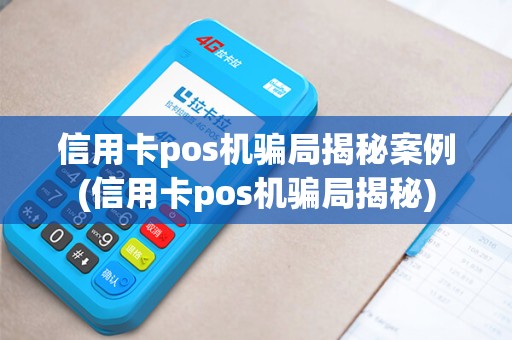 信用卡pos机骗局揭秘案例(信用卡pos机骗局揭秘)