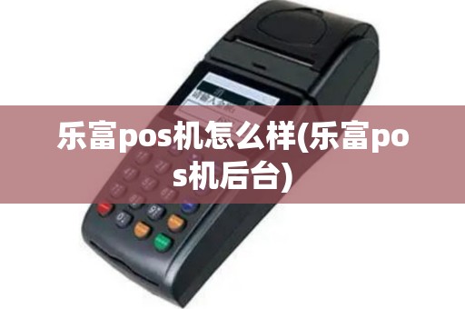 乐富pos机怎么样(乐富pos机后台)