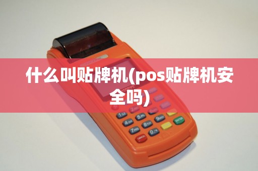 什么叫贴牌机(pos贴牌机安全吗)
