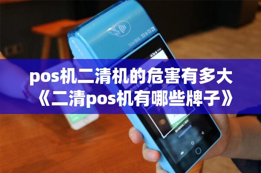 pos机二清机的危害有多大《二清pos机有哪些牌子》