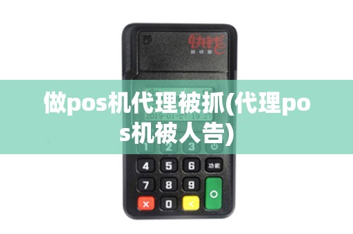 做pos机代理被抓(代理pos机被人告)