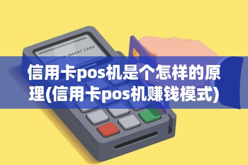 信用卡pos机是个怎样的原理(信用卡pos机赚钱模式)