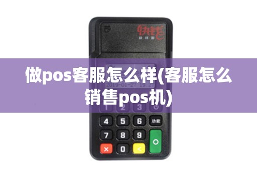 做pos客服怎么样(客服怎么销售pos机)
