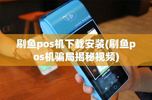 刷鱼pos机下载安装(刷鱼pos机骗局揭秘视频)