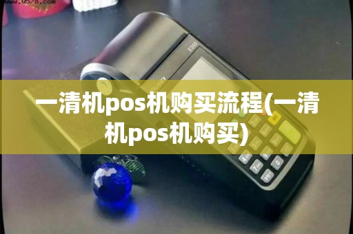 一清机pos机购买流程(一清机pos机购买)