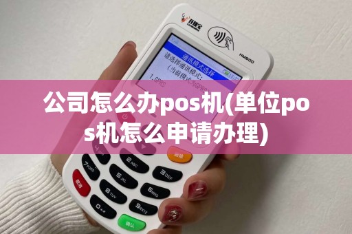公司怎么办pos机(单位pos机怎么申请办理)