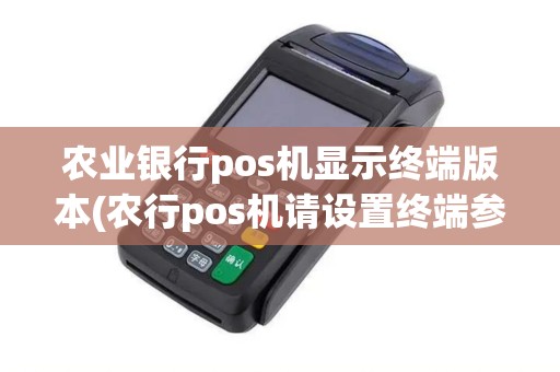 农业银行pos机显示终端版本(农行pos机请设置终端参数)