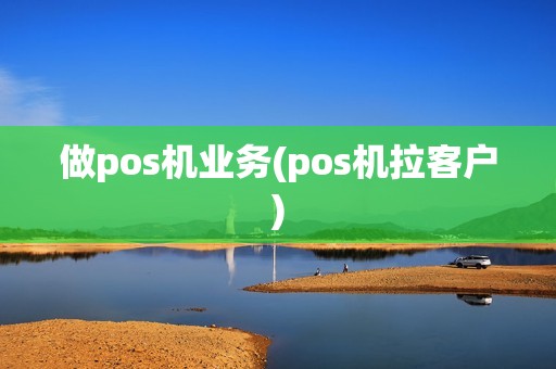 做pos机业务(pos机拉客户)