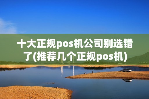十大正规pos机公司别选错了(推荐几个正规pos机)