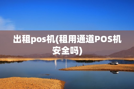 出租pos机(租用通道POS机安全吗)