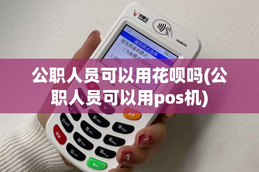 公职人员可以用花呗吗(公职人员可以用pos机)
