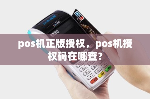 pos机正版授权，pos机授权码在哪查？